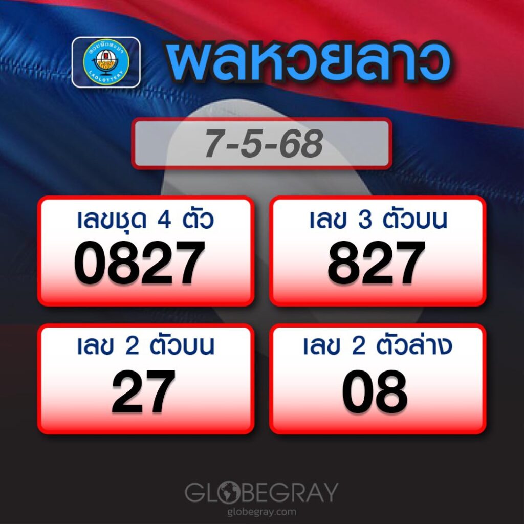 ผลหวยฮานอย 7/5/68